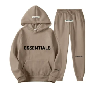 Brown Essentials Tracksuit